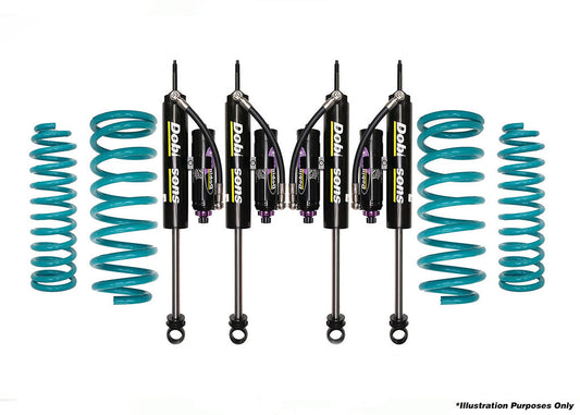 Dobinsons 1.75 - 2.5" MRR 3-way Adjustable Lift Kit for Toyota Land Cruiser 80 Series 1990-97 - DSSKITMRA3 - DSSKITMRA3