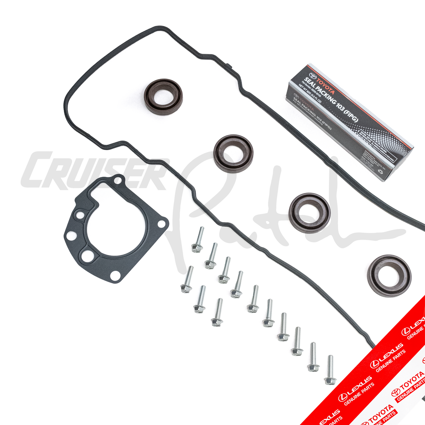 80 Series 1FZ-FE Valve Cover Gasket Kit